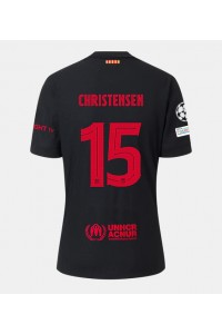 Fotbalové Dres Barcelona Andreas Christensen #15 Venkovní Oblečení 2024-25 Krátký Rukáv